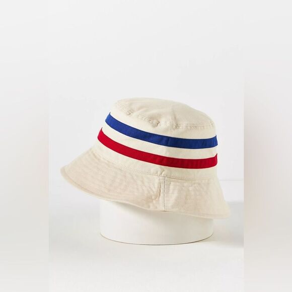NWT Anthropologie Stripe Bucket Hat One Size main image 5